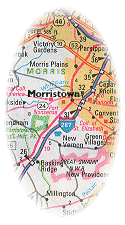 Morristown Area Map